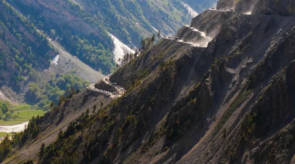 Zoji La Pass, India
Deadliest Road in the world