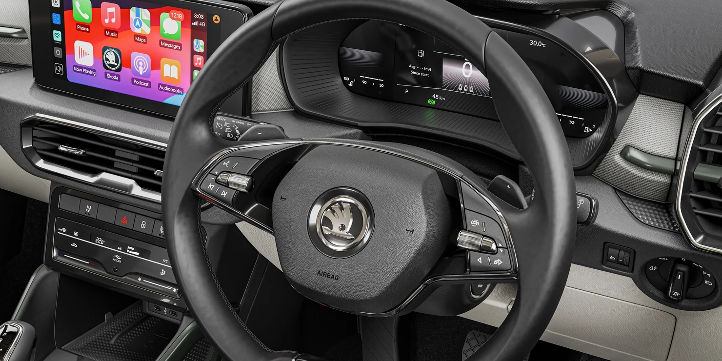 Skoda Kylaq interiors